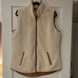 Cozy Cream Sherpa Vest